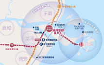 瓯江·天空树交通示意图