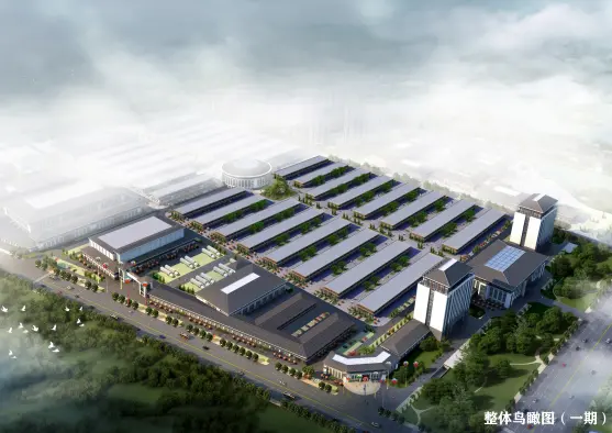 闽洪水产城效果图