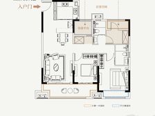 雅居乐·山樾雅苑 117平4居 南向毛坯 视野无遮挡