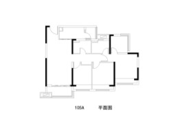 建发和鸣（佛山）3室2厅1厨2卫建面105.00㎡