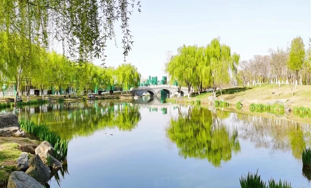 10号地铁口 湿地公园旁 央企品质大盘 首付21万,西安城北未央湖远洋