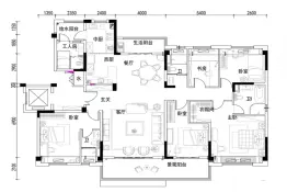 碧桂园十里江湾5室2厅1厨2卫建面212.00㎡