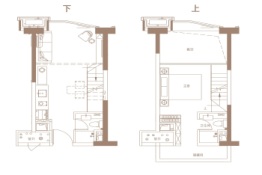 中海铂悦公馆建面39.00㎡