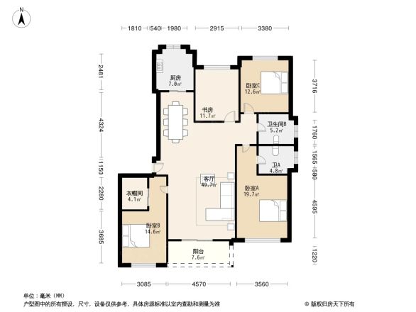 青林湾七期户型图