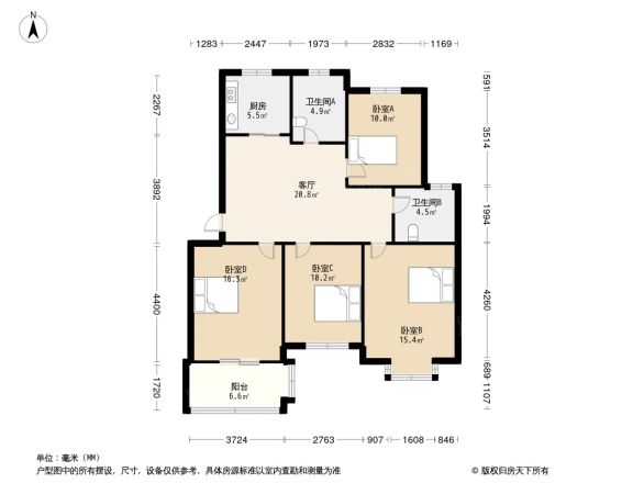 葑盛昉户型图