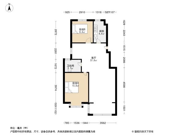 山海丽景户型图