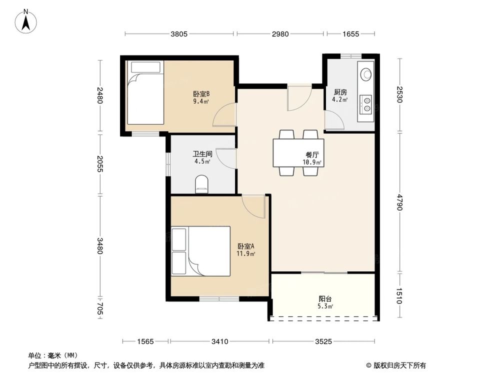 相似户型图