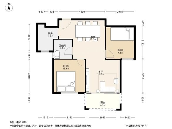 国骅宜家花园二期户型图