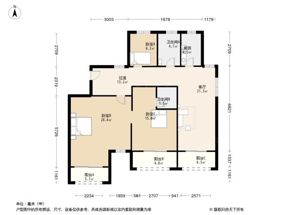 裕嘉小区户型图