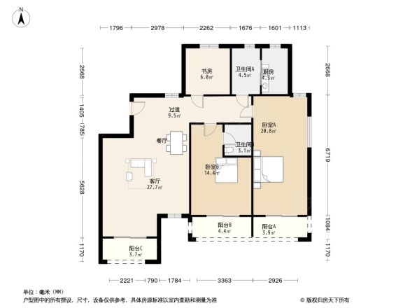 裕嘉小区户型图