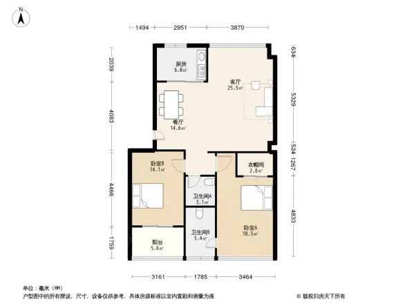 宁南新城户型图