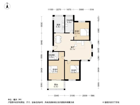 星城半岛户型图