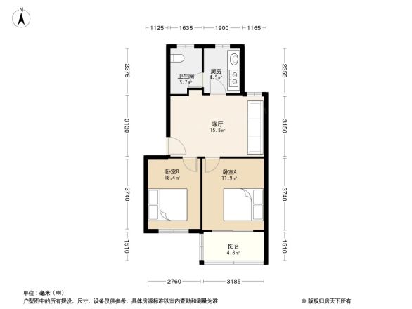 桃源里小区户型图