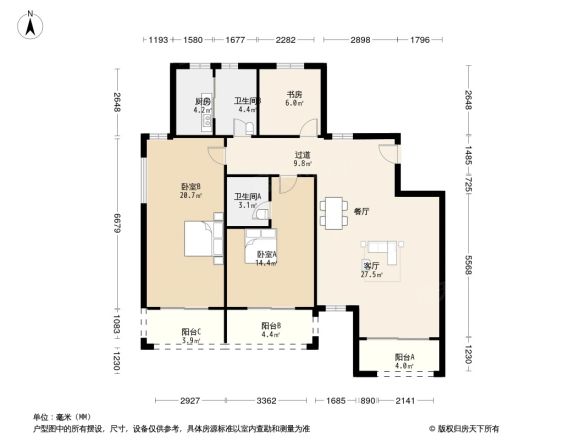裕嘉小区户型图