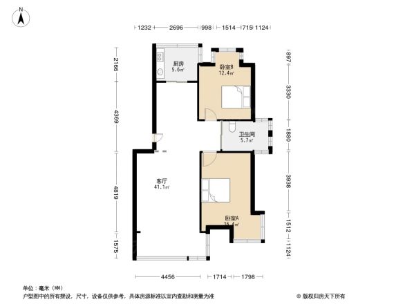 迎春水岸户型图