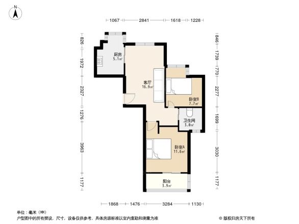 水岸花园户型图