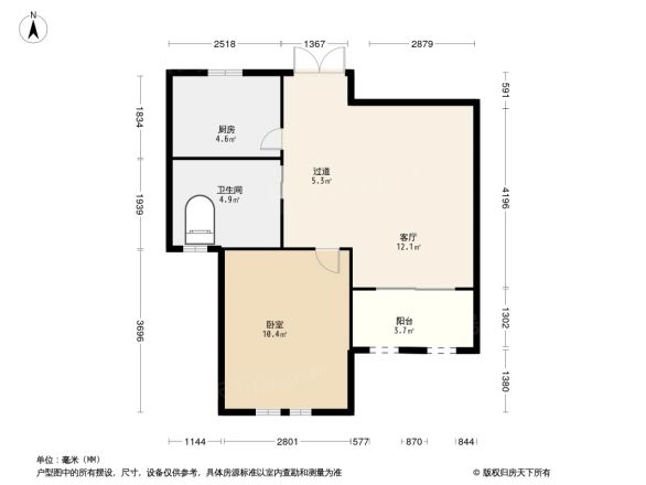 新潮塘南苑户型图
