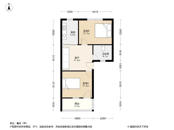 锦苑小区户型图