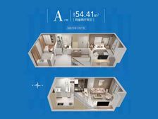 高铁DTK新龙江城市广场 不收佣 享优惠团购价 复式挑高二层