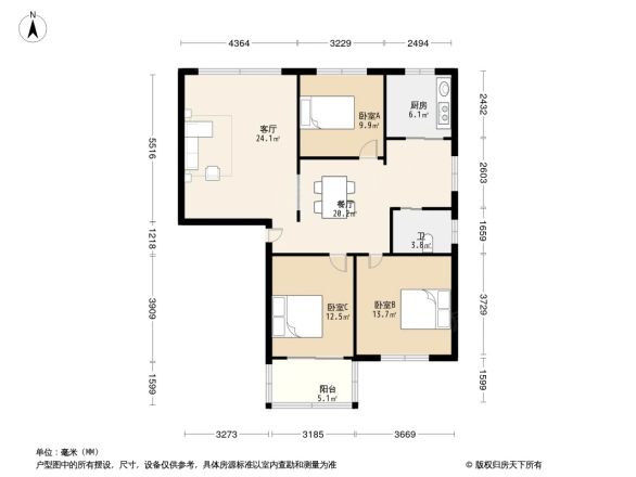 万兴公寓户型图