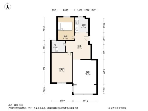 山海丽景户型图