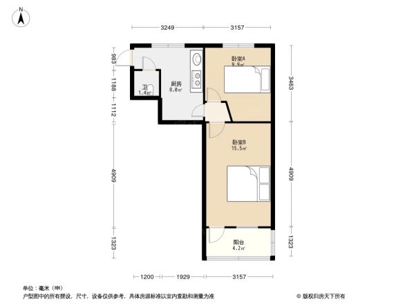 周江岸社区户型图