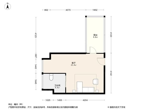 方圆中心户型图