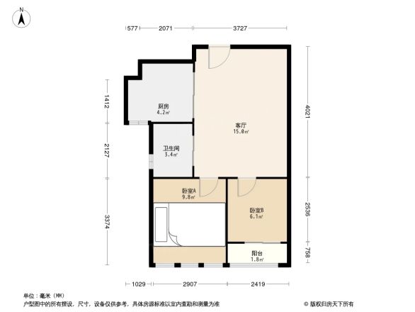 水岸花园户型图