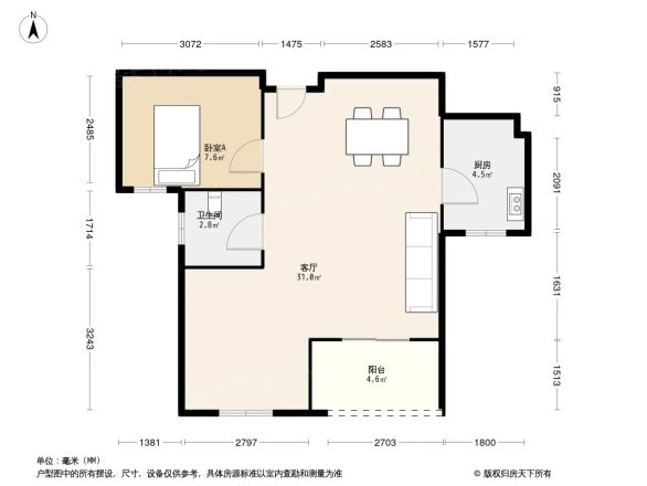 宁南桂苑户型图