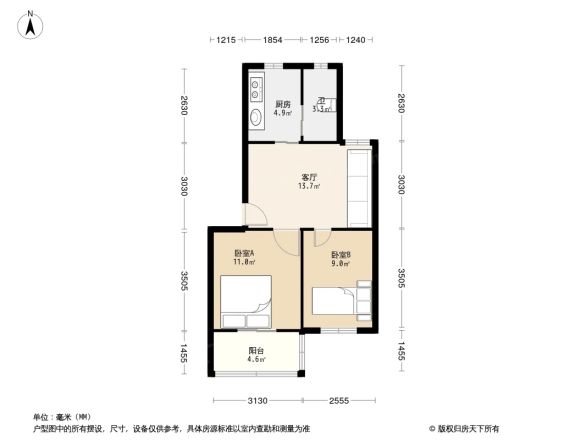 锦苑小区户型图