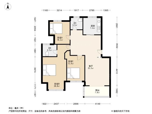 葑盛昉户型图