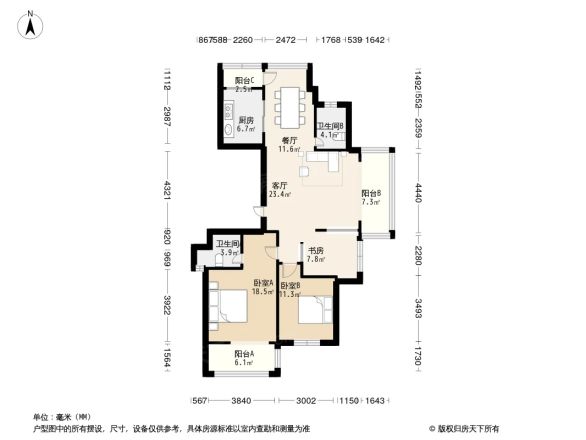 交通自在城户型图