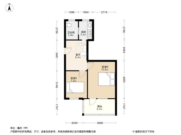 锦苑小区户型图