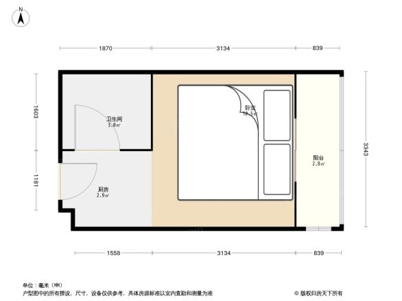 永和居易户型图
