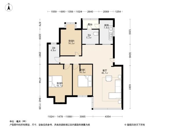 龙湾新村户型图