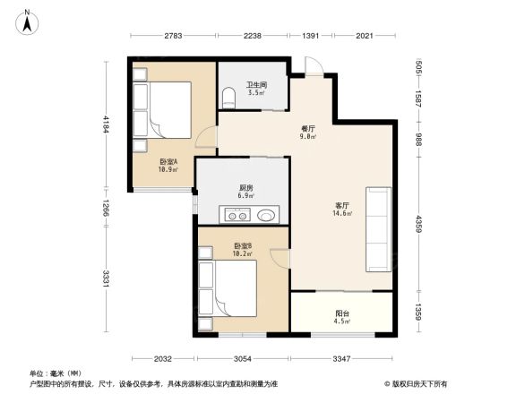 宁南桂苑户型图