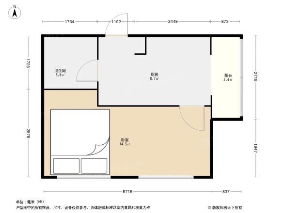 中梁泊景庭户型图