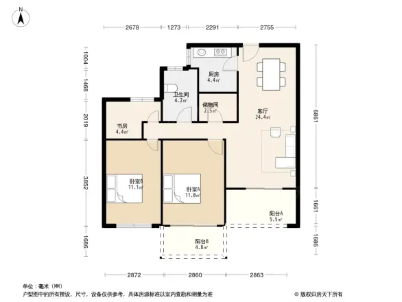 宁南新城户型图