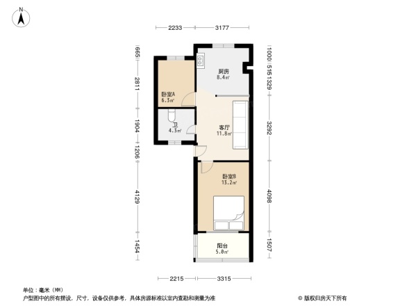 园丁小区户型图