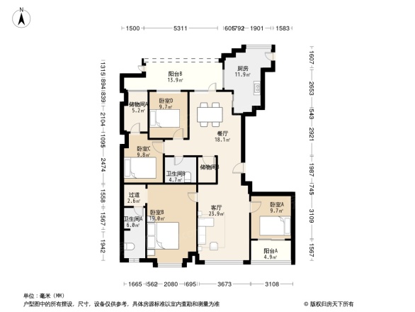 宁波中心·兰轩公寓