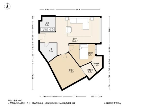 花香维也纳户型图