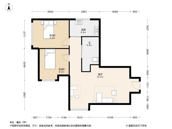 苏豪爱居户型图