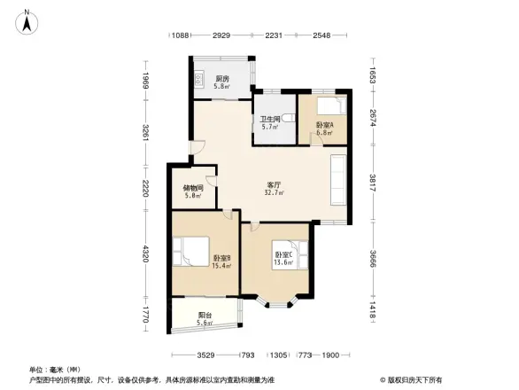 育才家园户型图