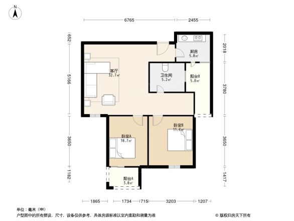 宁南桂苑户型图