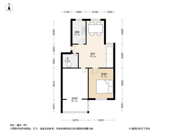 宁兴小区户型图