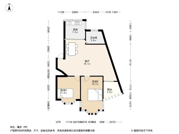 欢乐家园户型图
