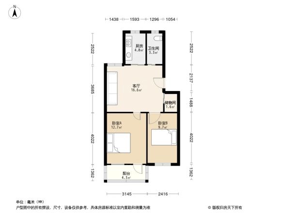 锦苑小区户型图
