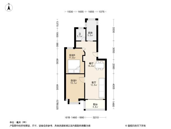 盛世又一村户型图