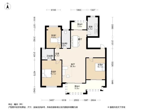 银亿上府户型图