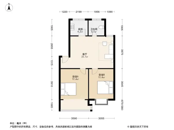 宁波清林闲庭户型图图片